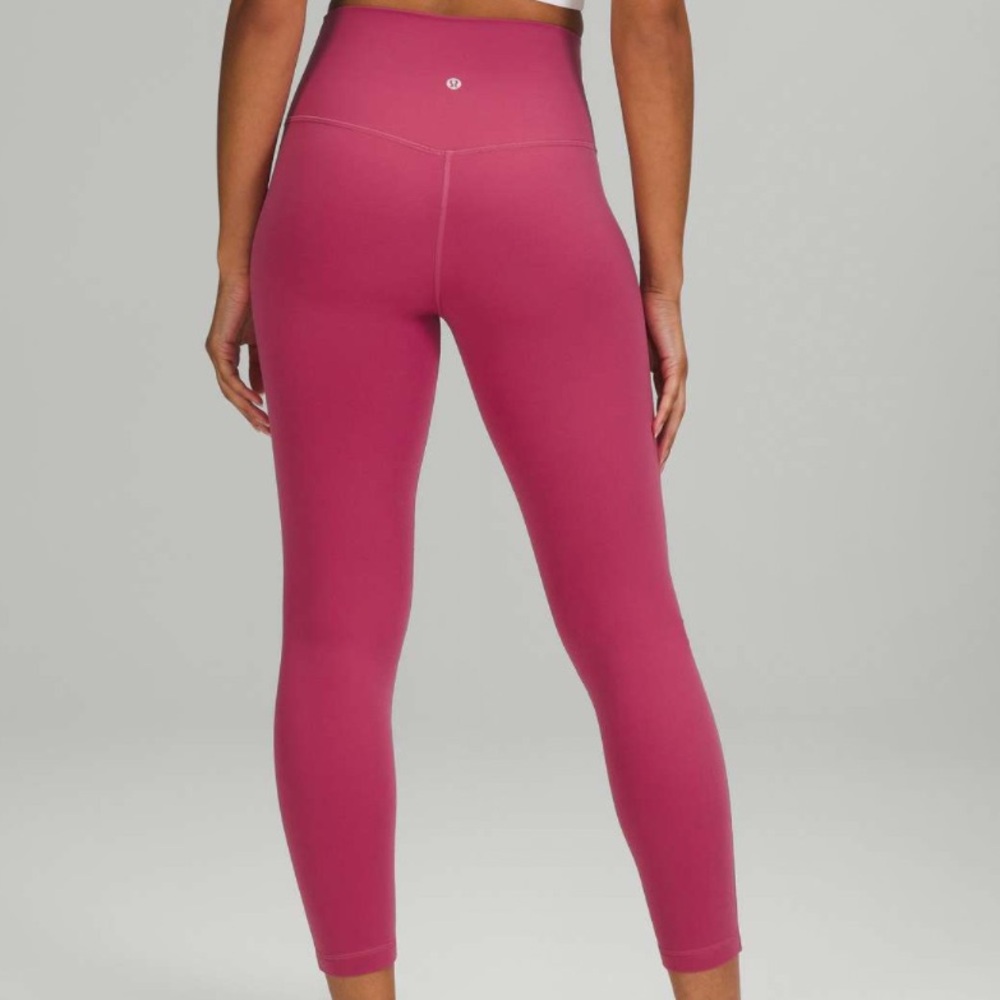 Lululemon Align Leggings High Rise Pink Lychee